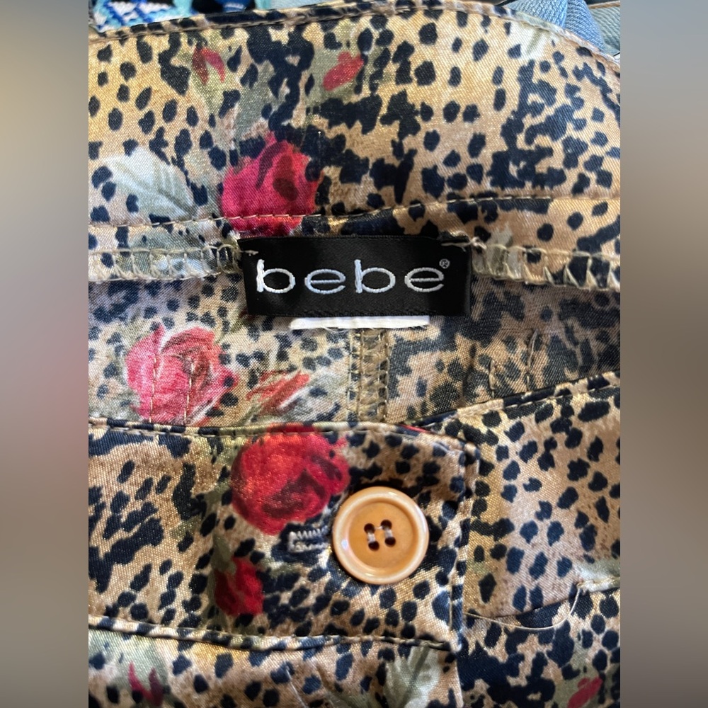 Bebe satin flare pants - Picture 5 of 5